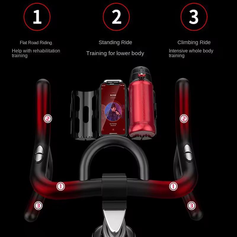 Bicicleta Spinning IM Sport 300 Roja - Imagen 5